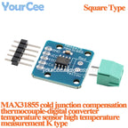 AD8495 Precision Thermal Coupling MCP9600 MAX31856 MAX31855 MAX6675 K-Type Thermocouple Amplifier Module Temperature Sensor