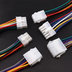 2pcs 20/30/50cm 5557 5559 2-24Pin Dual Row Micro-Fit MX4.2mm Male Female Automotive PC Computer Graphic Harness Plug Wire Cable