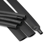 1/2/5M Black 2:1 Heat Shrink Tube Diameter 0.6mm~120mm Wire Repair Protector Polyolefin Insulated Shrinkable Cable SleeveTubing
