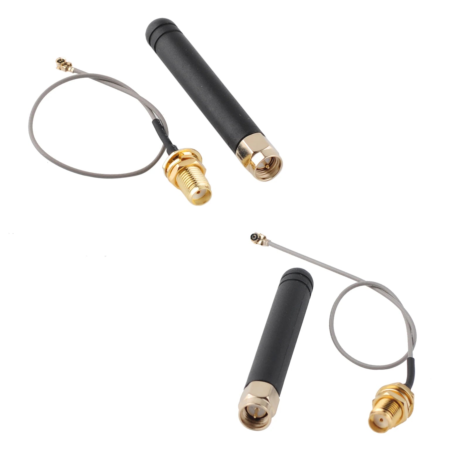 4PCS 868MHz 915MHz LoRa Antenna U.FL/I-PX to SMA Connector Antenna for Lora Board IOT Lora32u4 II Wifi Lora32 Lora Module