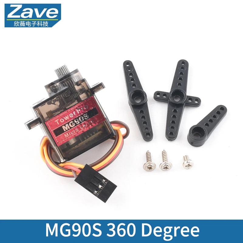 SG90 MG90S MG945 MG995 MG996 Servo Motor Suitable for Arduino UNO DIY Robot Arm Helicopter Ship Model Metal/Plastic Gears
