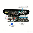 2.1 Channel Bluetooth 5.0 Amplifier Board High-Power HiFi Subwoofer Digital Amplifier Board for Home and Outdoor Sound Systems