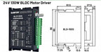 DC24V/48V AC220V Nema23 Nema34 Brushless Motor Driver Kit 57mm 86mm 65W-800W BLDC Motor Hall Sensor 3000rpm For PCB Drilling