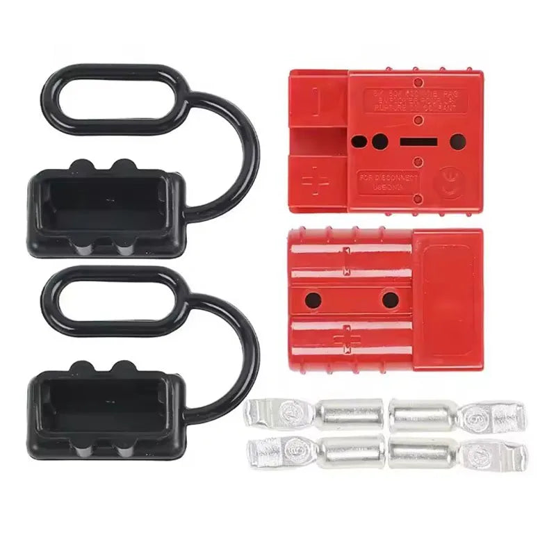 50A 120A 175A 350A  Anderson Connector Plug 2P 600V Quick Connect Battery Cable for Electric Forklift EV Car Power System