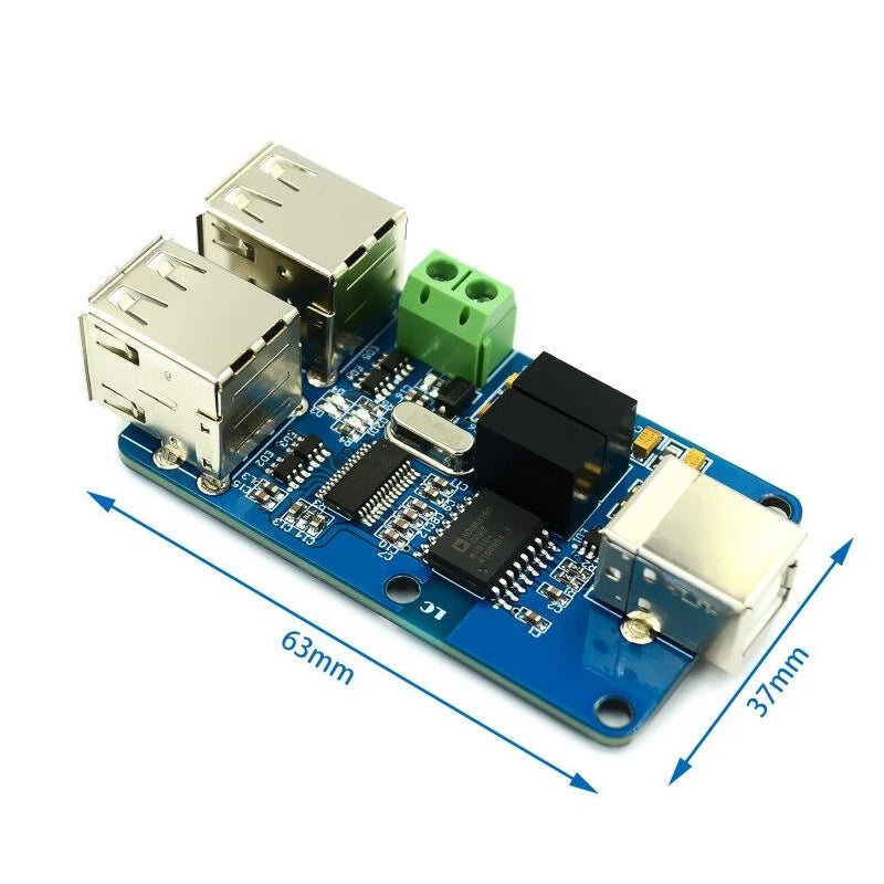 1PCS FT232RL isolation USB to RS485 serial port 485 USBFT232RL485 module MCS-83FUSD418 1/4 way coupling protection ADUM3160