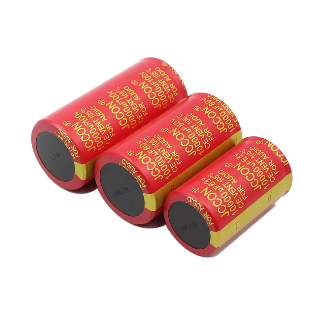 63V 80V 100V10000uf audio electrolytic capacitor 10000UF63V 80V 100V 30x50 35x60 35x70red copper pin high protection low ESR