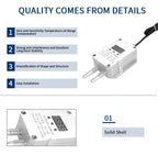 No Display/ LCD Display Air Gas Wind Pressure Differential Sensor 4-20mA 0-10V 0-5V RS485 Differential Pressure Meter Transmitte