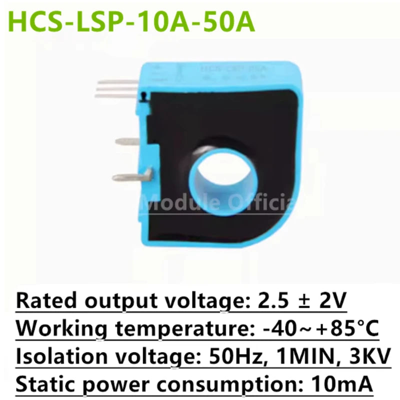 HCS-LSP Closed Loop Hall Current Sensor LSP-06A 10A 15A 20A 25A 30A 50A WHB20LSP5S2 TBC50DHT52