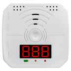 Digital CO Detector Battery Powered Mini CO Sensor Sound Light Warning CO Gas Monitor Alarm Home Safety