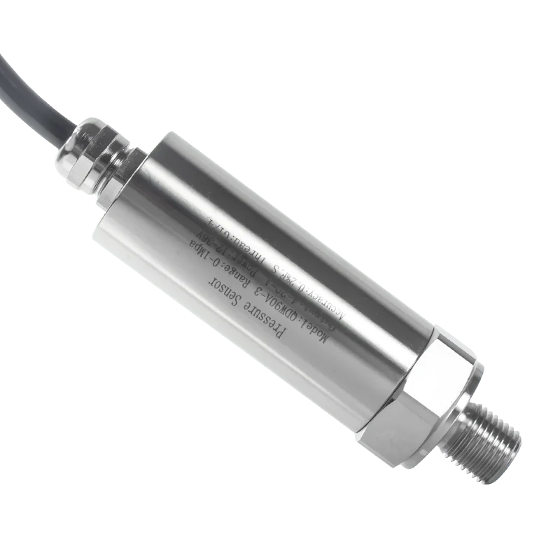 G1/4 Pressure Sensor 4-20mA 0-10V 0-100bar Direct Lead Pressure Transducer IP67 Direct Lead Pressure Transmitter 400bar 50bar