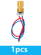 1pcs 5V 650nm 5mW Adjustable Laser Dot Diode Module Red Sight Copper Head Mini Laser Pointer