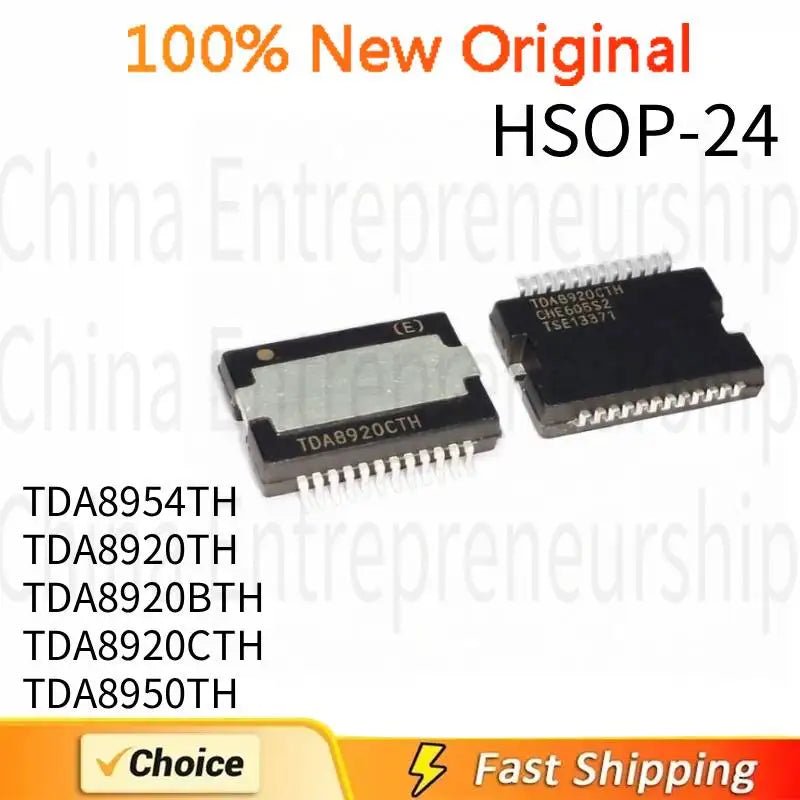 1 PCS HSOP24 TDA8954TH TDA8920TH TDA8920BTH TDA8920CTH TDA8950TH HSOP24 SMD audio amplifier 100%Quality Original/Quick delivery