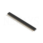 10Pcs 1.27 Single Row Pin Female Header Socket Pitch 1.27mm 1*2P 3P 4P 6P 8P 12P 15P 20P 40P 50P 1x40Pin Connector For Arduino