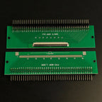 1pcs 4P-- 80P 0.5mm Pitch Connector SMT Adapter to 2.54mm 1.00 Inch Hole FPC FFC Cable Welded Board + Double Row Straight Pin