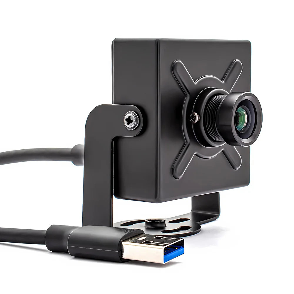 2.3MP 120FPS Global Shutter USB3.0 Camera Industrial Metal Box With No Distortion Lens Plug Play For High Frame Rate Video Live