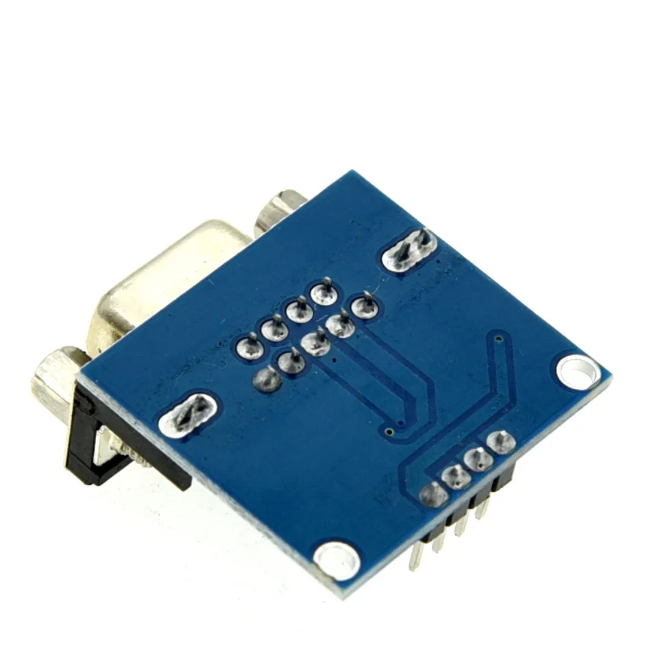 1-10PCS MAX3232 RS232 to TTL Serial Port Converter Module Female DB9 Connector MAX232 Flashing Board For Arduino