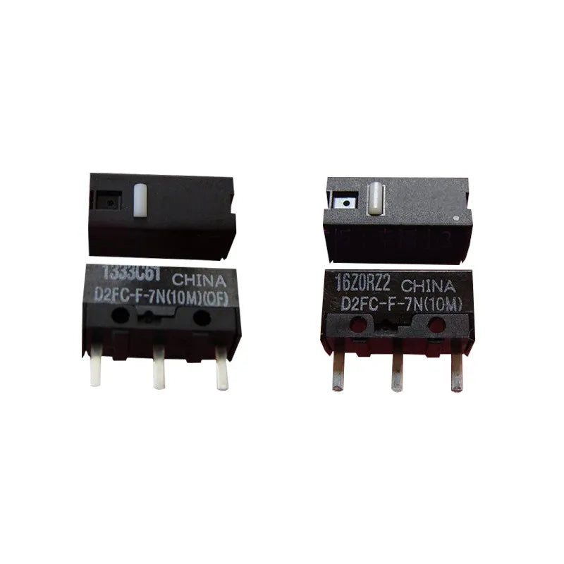 New 2PCS D2FC-F-7N 10M 20M OF D2FC-F-K50M D2FC-F-K60MN Mouse Microswitch