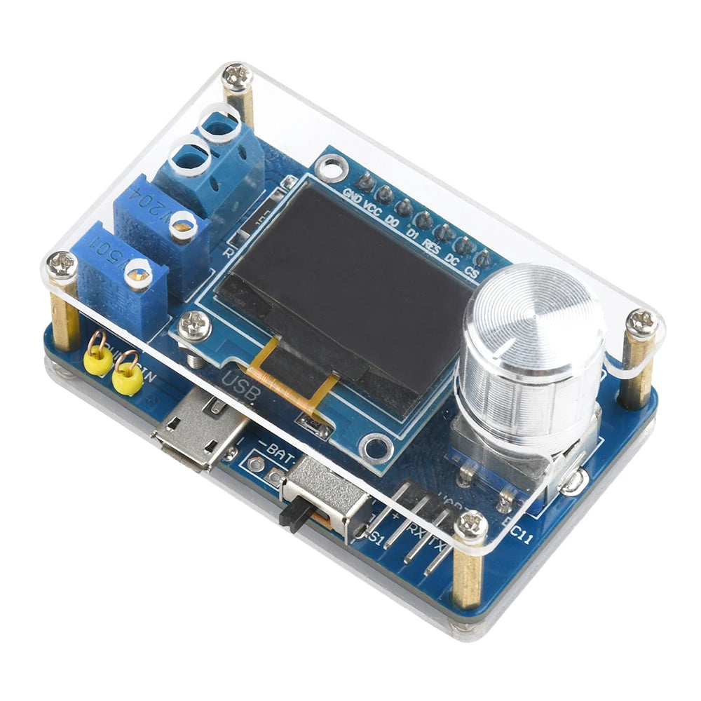 DIY Mini Digital Oscilloscope Kit STC8K8A Microcontroller Electronic Component  Soldering Practice Loose Kit