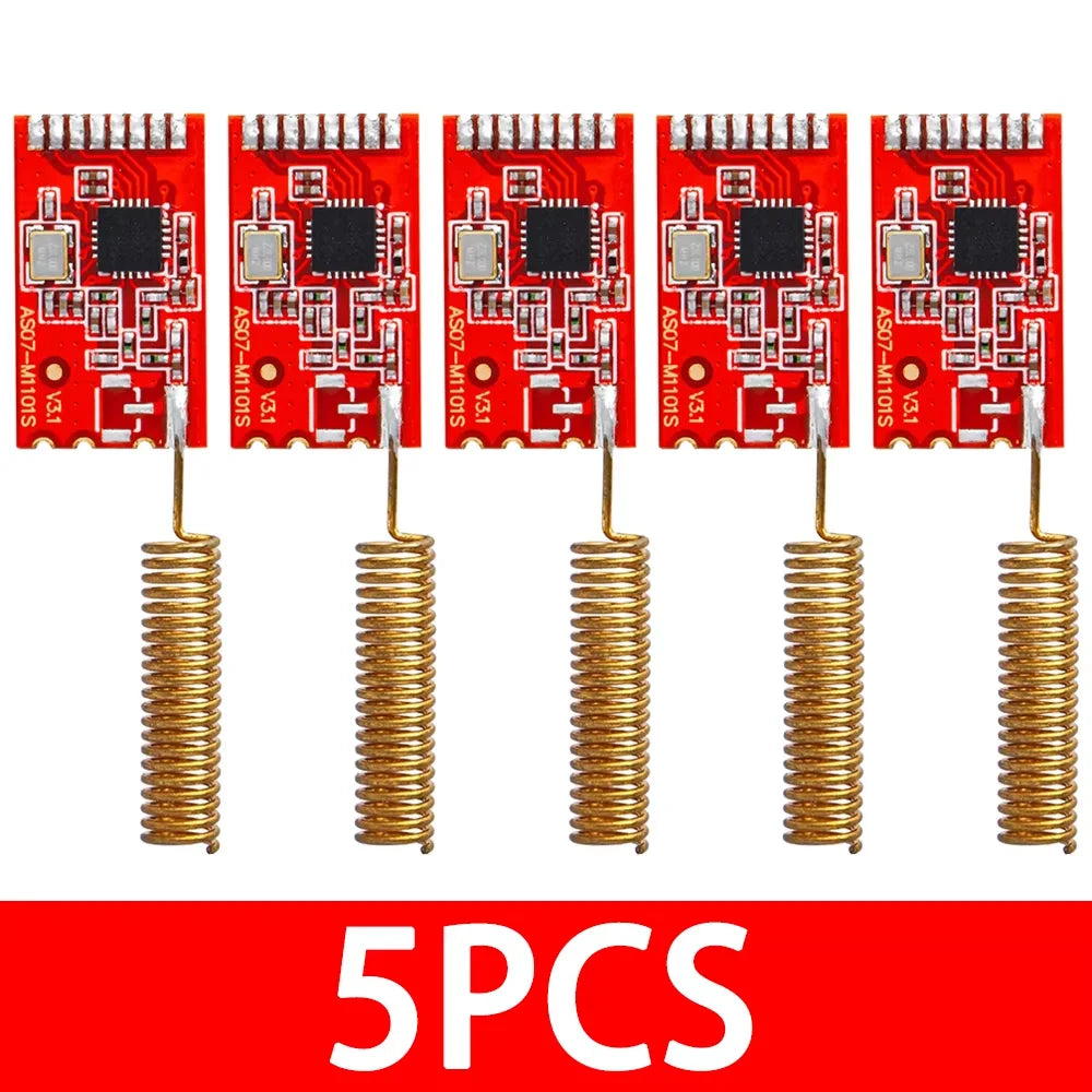 1~10PCS 433M CC1101 10mW Wireless Sender Receiver Module NRF905/SX1212/SI4432 EGBO
