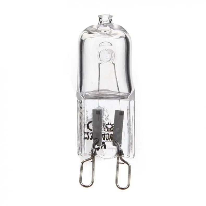 10pcs G9 25W 40W 60W Halogen Light Bulbs 2 Pin Base Warm White Small Bulb Lamps for Chandeliers / Cabinet Clear Frosted Lights