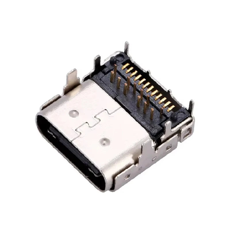 2piece 12Pin SMT Socket Connector Micro USB Type C 3.1 Female Placement SMD DIP PCB Design DIY High Current Charging
