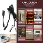 DC 12V 24V 5A LED Cabinet Sensor Switch Door Control/PIR Motion/Hand Sweep/Touch Activated for Wardrobe Closet Under Strip Light
