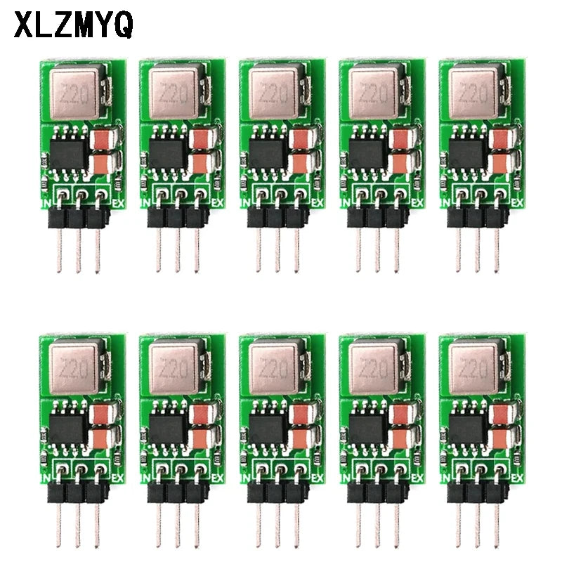 10pcs Mini DC-DC Buck Step Down Converter Power Supply 5.5V-32V Step-Down 12V 24V TO 5V 1A Voltage Regulator Replace LM7805