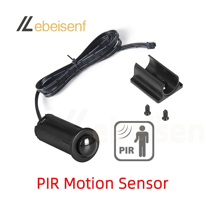 Touch Sensor Switch Hand Sweep Switch 5A 12V-24V IR Motion Sensor Hand Wave Scan Smart LED Closet Cabinet Light/Wardrobe Lamp