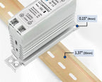 LCTC Solid State Relay DIN Installation DC-AC AC-AC DC-DC Single-Phase Relay With Radiator 10a15a25a40a SSR