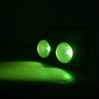 SHEHDS 4/2PCS 2eyes COB LED 200W RGBWA+UV 6in1 DMX512 Par lights For DJ Disco Club Christmas Decoration Wedding
