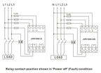 JVR1000-A  LCD Three-phase Voltage Monitoring Relay  with Overvoltage Undervoltage phase sequence phase loss voltage unbalance