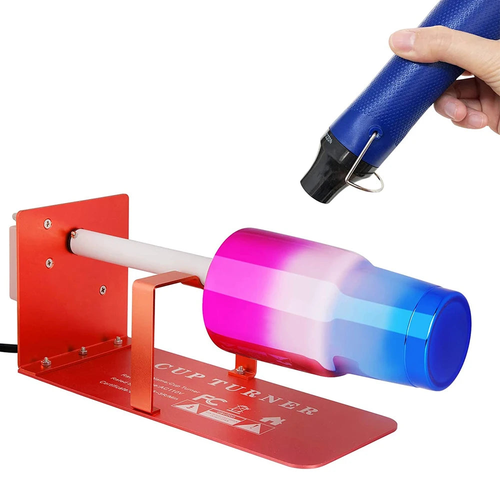 220V DIY Heat Gun Electric Power Tool Hot Air Gun 300W Temperature Gun with Supporting Seat Shrink Plastic DIY Craft Tool