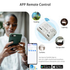 1/2/4CH EWeLink WIFI Smart Switch 7-32V 85-250V 220V Wireless Remote Control Relay Module For Garage Door Access Alexa Google