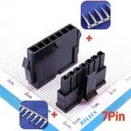 10Sets Micro-Fit 3.0 MM Receptacle Housing + Plug Shell Panel Mount Ear + Male Female Crimp Terminal 2 3 4 5 6 7 8 9 10 Circuits