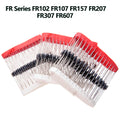 FR107 FR207 FR Series Fast Recovery Diode Kit FR157 FR207 for Industrial Circuits & DIY Applications FR102 FR307 FR607 