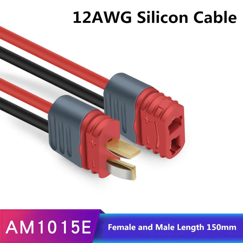 Amass XT60 Cable Connector Male Female XT60H Plug with Sheath Cover 14AWG 12AWG Silicon Wire  XT90 for RC Lipo Battery FPV Drone