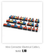1PC 225 Series Terminal Block One In Multiple Out Wire Electrical Connectors Plug-in Spliceable Splitter Guide Rail Junction Box