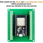 ESP-WROOM-32 Microcontroller Development Board ESP32 Expansion Breakout Board GPIO 1 into 2 for 38PIN Narrow Version
