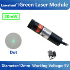 Green Laser Diode Module 20mW Dot Line Cross Projector for Alignment of Cloth Cutting Location