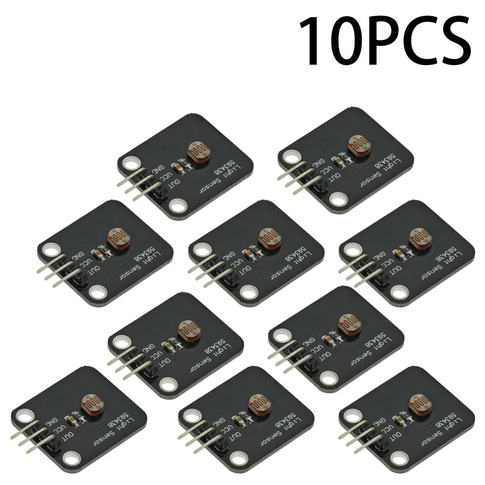 1-10PCS Brightness Sensor Module Electronic Building Block Photoresistor Light Sensitivity Sensor Sensing Board For Arduino