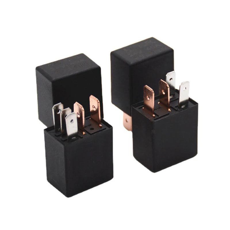 For Head Light Air Conditioner DC 12V 40A Rated Current 1NO 1NC SPDT 4/5 Pins Car Automotive Alarm Relay 40 Amp