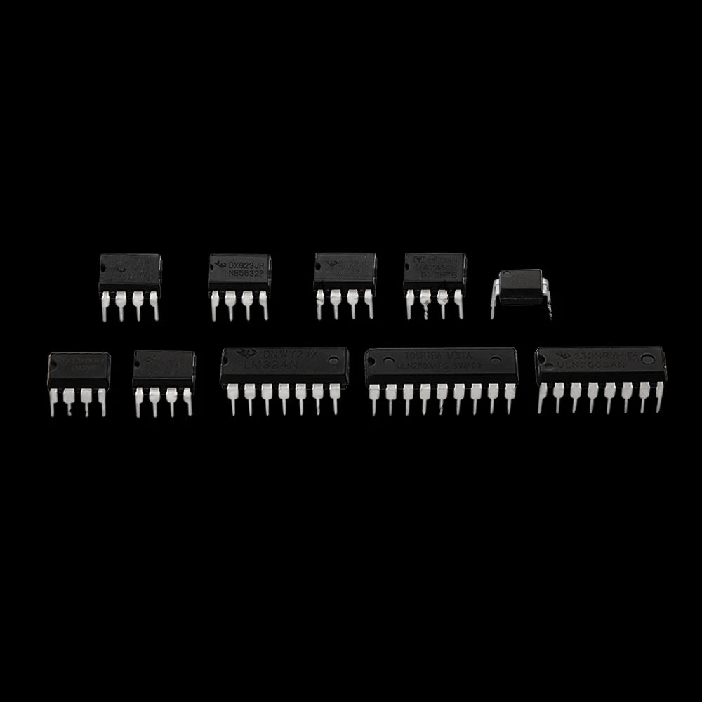10Values 85PCS IC LM324 PC817 LM358 chip IC kit DIP direct insertion NE555 single precision timer LM393