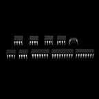 10Values 85PCS IC LM324 PC817 LM358 chip IC kit DIP direct insertion NE555 single precision timer LM393