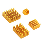 GPUHOLD Chipset Cooler 4pcs/5pcs For Raspberry Pi 2/3/4 3B+4B Heat Sink Aluminum Heatsink Radiator Cooler Kit for Raspberry Pi
