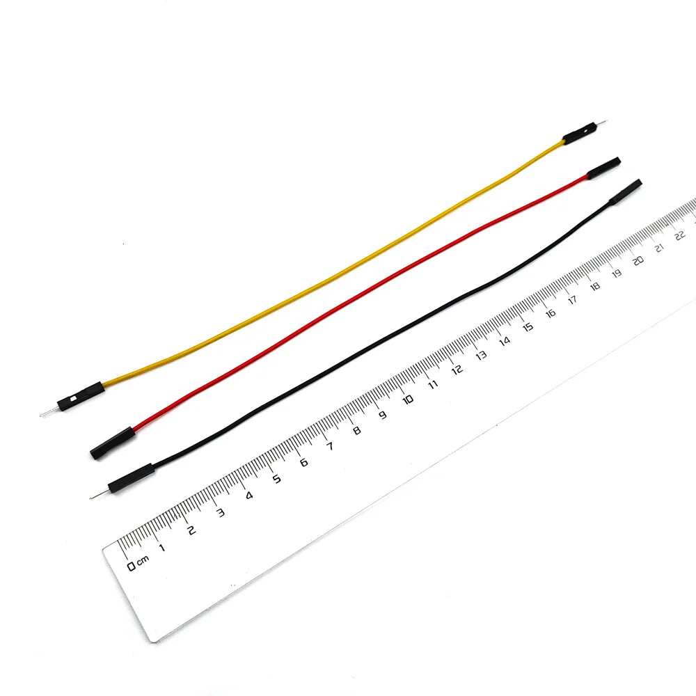 50-300pcs Breadboard Dupont Cable For Arduino Line 2.54mm Male Female Dupont 10cm 20cm 30cm Jumper Wire  DIY 1P Connector
