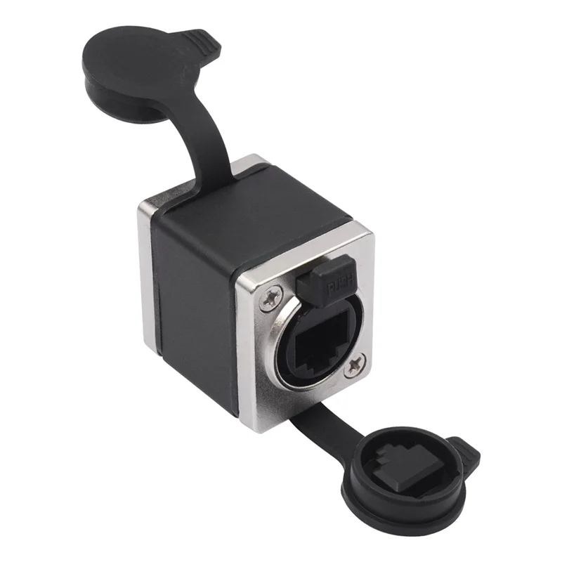 ABT-RJ45 Network Female Straight Coupler Converter Ethernet Extension Adapter, RJ45 Feedthrough Coupler