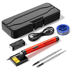 USB Soldering Iron Set Mini Small Soldering Iron Tool With 800mAh Lithium Battery Rechargeable Soldering Iron Set