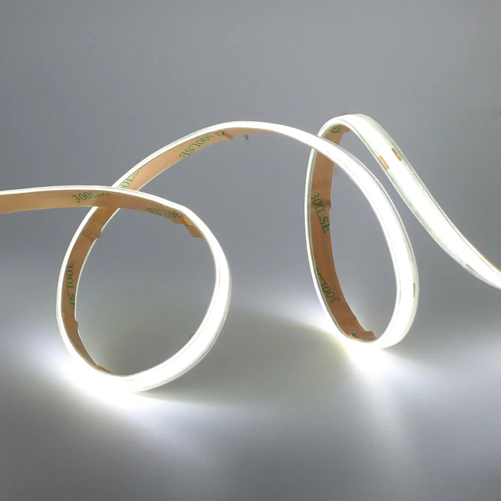 12V 24V Waterproof COB LED Strip Light 3000K 4000K 6000K IP67 Flexible Led Tape 480LEDs/m 5m 10m 20m 0.5m 1m 2m Linear Lighting