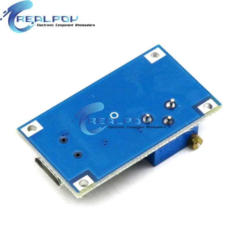 MT3608 DC-DC Adjustable Boost Module 2A Boost Plate Step Up Module TYPE-C / MICRO USB 2V-24V to 5V 9V 12V 28V TP4056 5V 1A 18650