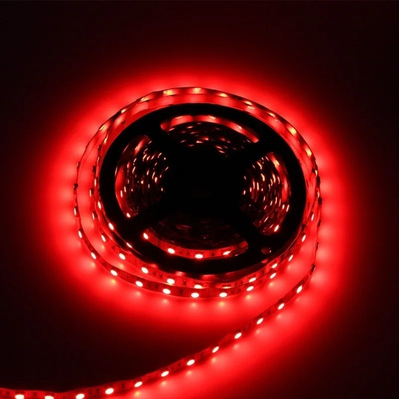 5M LED Strip Light 300 LEDs DC 12V RGB Red Green Blue Warm Cool White Flexible SMD 2835 Diode Ribbon Tape Lamp for Home Decor